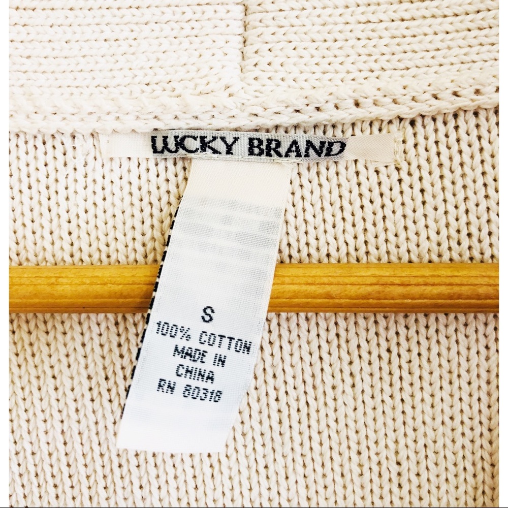LUCKY BRAND chunky knit sweater - Picture 3 of 3